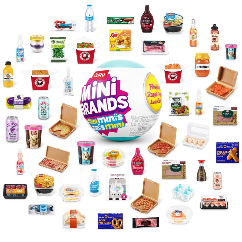 Mini Brands Comida Sorpresa Fill The Fridge Zuru Mini Brands Comida Sorpresa Fill The Fridge Zuru