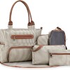Bolso maternal striped con accesorios Bolso maternal striped con accesorios