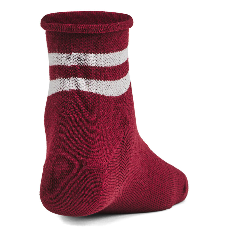 UA W Essential Nov 3pk Qtr-RED RED-625
