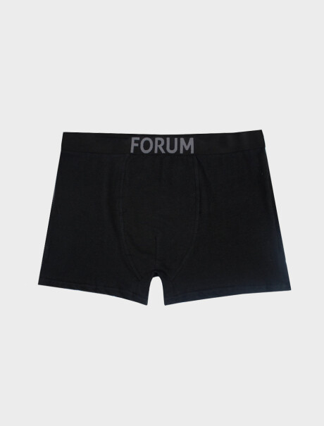 Boxer de Algodón Negro