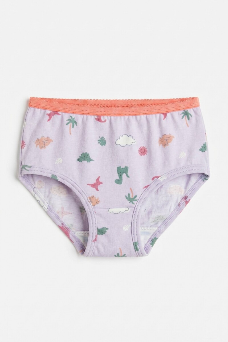 Pack x2 Culotte para niña toddler MULTICOLOR
