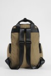 Mochila porta laptop con llavero verde