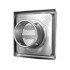 Rejilla Veneciana Ventilación Acero Inoxidable 185 x 185mm / Ø15cm Rejilla Veneciana Ventilación Acero Inoxidable 185 x 185mm / Ø15cm
