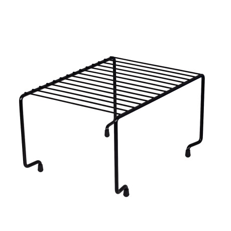 ORGANIZADOR ACERO NEGRO P/ARMARIO APILABLE