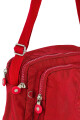 Morral con bolsillos Rojo