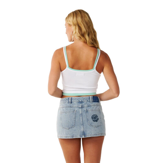 Musculosa Rip Curl Bossa Nova Layered - Blanco Musculosa Rip Curl Bossa Nova Layered - Blanco