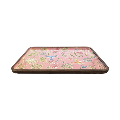 Bandeja de Madera de 35 x 23,5 cm Pajaros