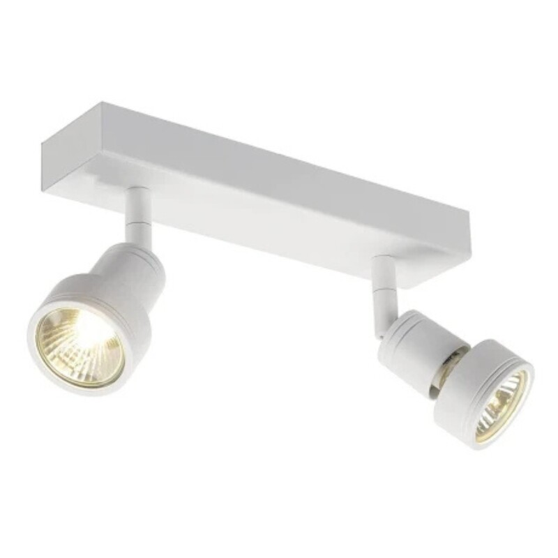 AAS Lámpara Niza Doble Orientable Blanca