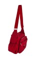 Morral con bolsillos Rojo