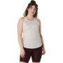 Bividi Running Fujitrail Tank Mujer Cream/rainstorm Grey