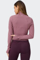 Campera Fabletics Perfect Storm Cropped Rosado