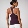 Polo Feather Tech+ Racerback Bividi Mujer Oxblood