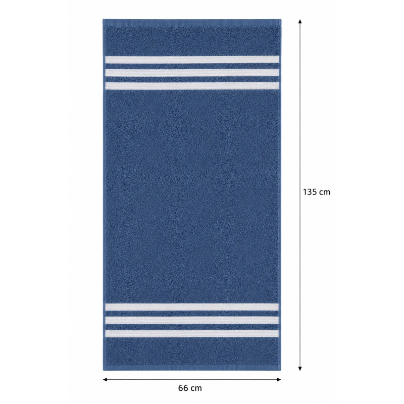 Toalla de Baño en Aldogón 66x135cm Lady Azul