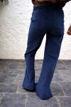 Tweed Pants Azul / Tweed Chocolate