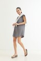 Vestido estampado GRIS