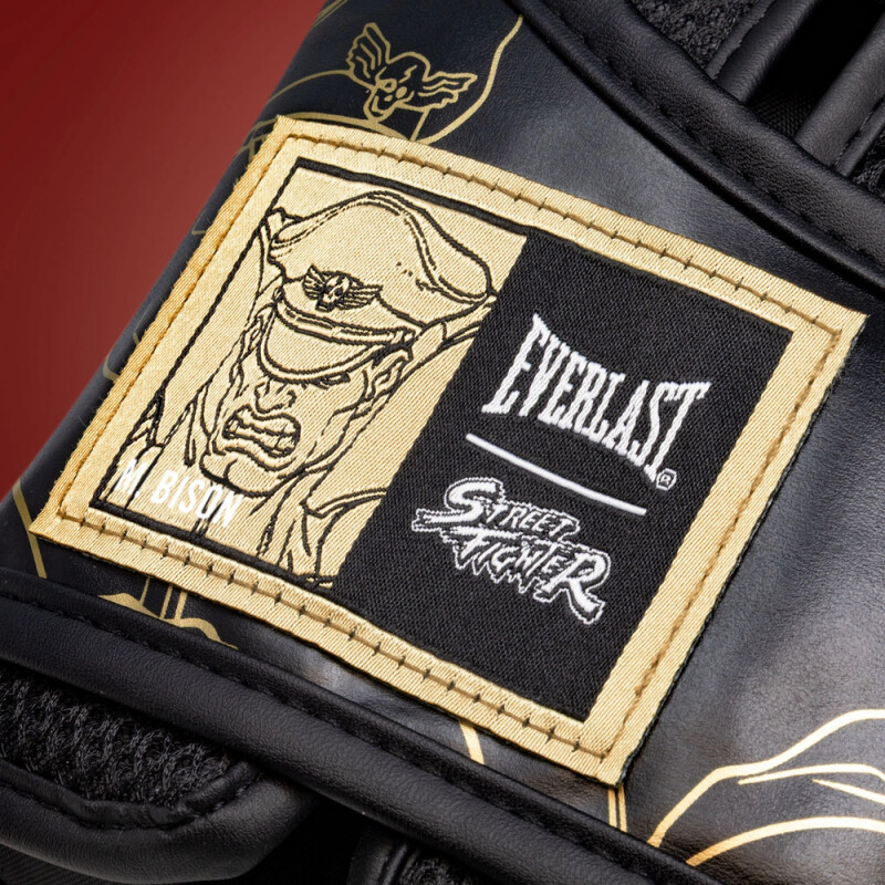 GUANTE BOX EVERLAST-SF BISON BK 16 OZ NEGRO