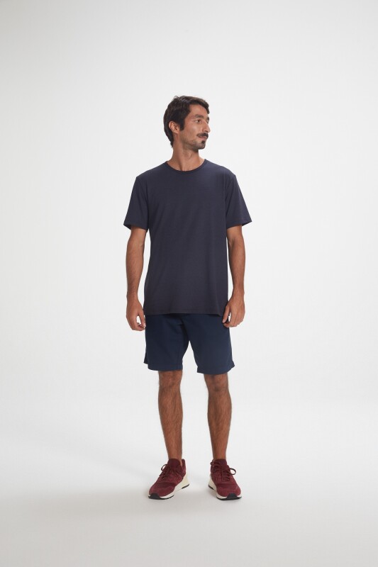 CAMISETA MM MASC AZUL OSCURO