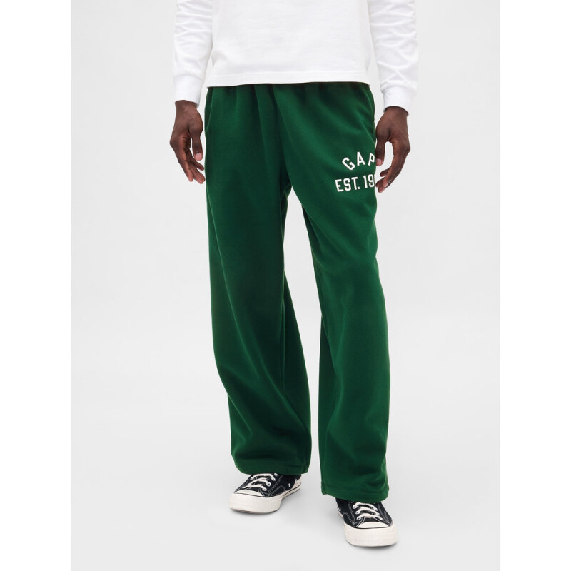 J - EST1969 LOGO BAGGY PANT EVERGREEN GLAMOUR