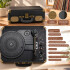 Tocadiscos Bandeja Para Vinilos Bluetooth Con Parlantes R609 BANDEJA VINILO R609 C/BLUETOOTH Y PARLAN