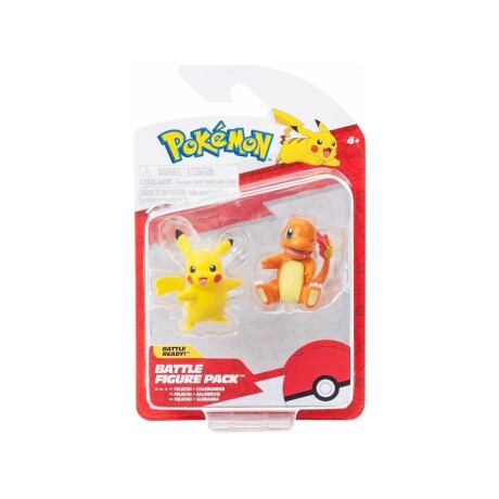 Pokemon Battle Figure Pack + Charmander + Pikachu Pokemon Battle Figure Pack + Charmander + Pikachu