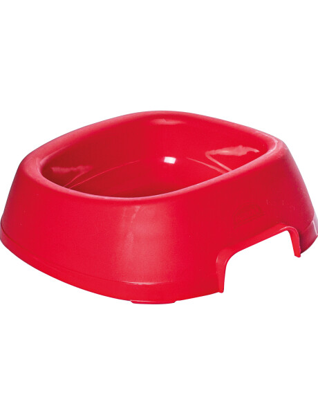 Bowl comedero de plástico para mascotas Plasutil 1.1lts Rojo
