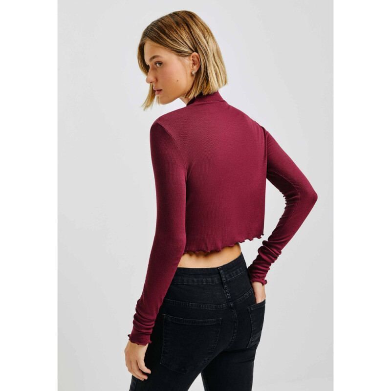 BLUSA ML FEM VERDE OSCURO