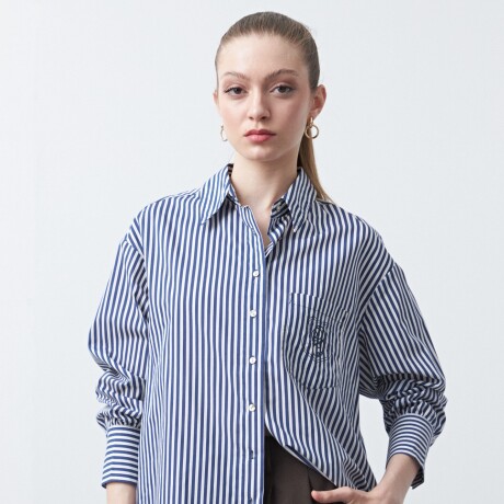 CAMISA FAREO Azul Marino