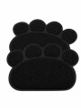 ALFOMBRA HUELLA SET X 2 NEGRO