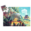 Puzzle silueta Teo el dino 24 piezas Djeco Puzzle silueta Teo el dino 24 piezas Djeco