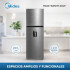 Heladera Inox Inverter 281l Midea Mdrt385mtr46winv HELADERA MIDEA 281L MDRT385MTR46 INV