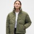 V-TRANSITIONAL QUILTED JACKET OLIVE NIGHT