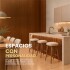 Pack x50 Wpc Simil Madera Wall Panel Lambrin 2.90x16.7 Marrón madera 5