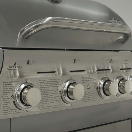 PARRILLA A GAS FIRE KING GRILL PREMIUM KYQ43S CON HORNALLA LATERAL PARRILLA A GAS FIRE KING GRILL PREMIUM KYQ43S CON HORNALLA LATERAL