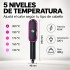 Cepillo Alisador 5 Temperaturas Negro