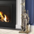 Atizador Soldado Kassel Set De 5 Piezas Base Cuadrada Ag212 ATIZADOR KASSEL AG212 74CM