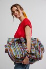 OKSANA MULTI PRINT TOTE Azul