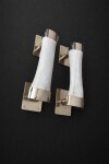 Bone Handle Oval Silver