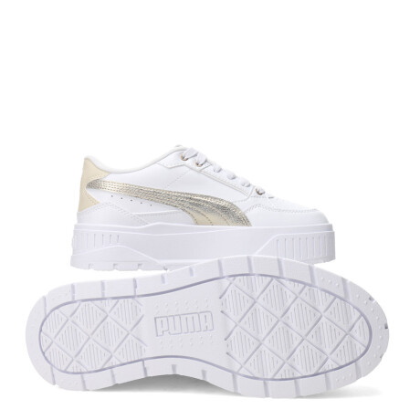 Championes de Mujer Puma Karmen Il Idol Metallic Blanco - Oro