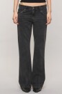 JEANS BOOTCUT MOSS BLACK Negro