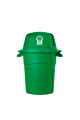 Basurero 100l Verde - Rimax Basurero 100l Verde - Rimax