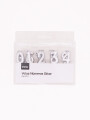 VELAS NUMEROS SILVER 10 PCS PLATEADO