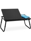 Soporte para portátil MEJLBY ajustable negro Soporte para portátil MEJLBY ajustable negro