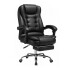 Silla Oficina Sillon Escritorio Ejecutiva Ergonomica Cuero con apoyapies IMBACK Color Negro Silla Oficina Sillon Escritorio Ejecutiva Ergonomica Cuero con apoyapies IMBACK Color Negro