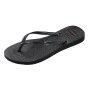Sandalias Havaianas Slim Gloss Mujer Negro/Plata/Negro