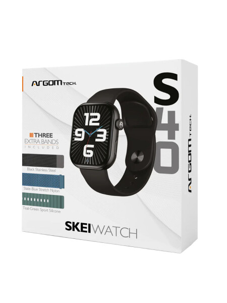 Smartwatch ArgomTech Skeiwatch S40 Negro