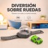 Auto a Control Remoto con Pulsera y Cápsula de Guardado Verde 1