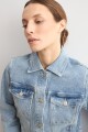 Chaqueta clásica de jean jean medio