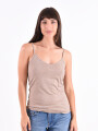 MUSCULOSA DENISE BEIGE MELANGE