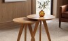 Mesa Lateral Classic - Conjunto - Línea Manhattan Natural