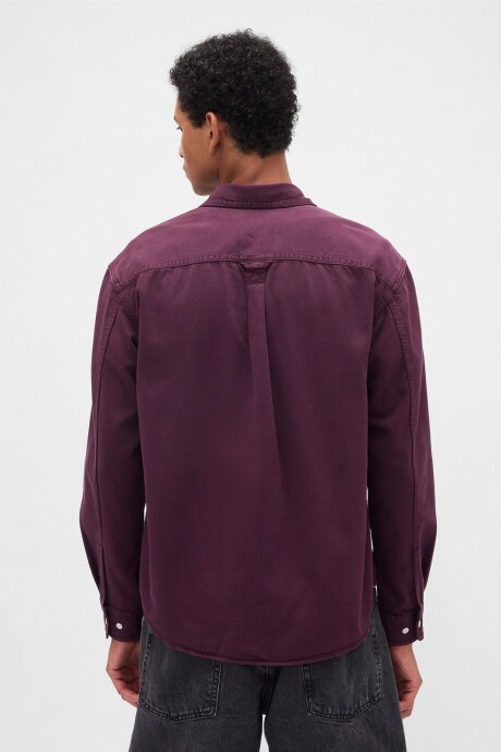 Camisa De Jean Ultrasoft Hombre Deep Rich Purple